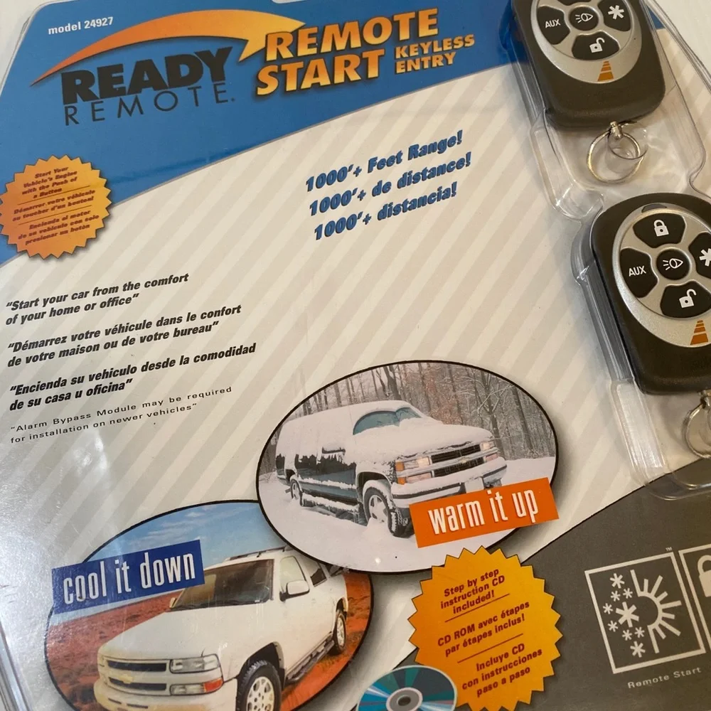 Remote Start Keyless Car Automotive Remote Starter Directed Electronics NEW